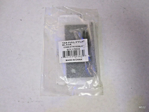 Top Knobs TK103 Tab 3" Finger Cabinet Pull - Picture 2 of 3