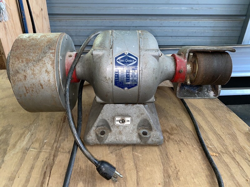 TUFF RARE! SANI GRINDER FROM 1968 “NICE”SANDER/GRINDER FOR ANY CRAFTSMAN