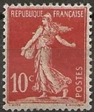 Timbre France 134** semeuse avec sol luxe neuf sans charnière