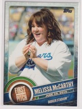 2015 Topps First Pitch #FP19 Melissa McCarthy