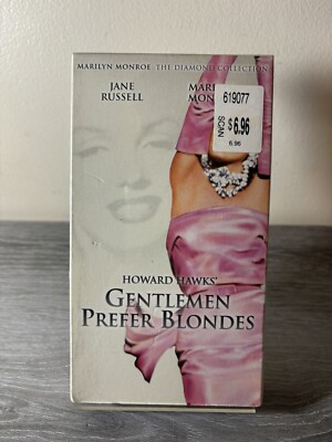 Gentlemen Prefer Blondes (VHS, 1998) Brand New! Sealed! Marilyn Monroe