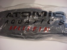unused in bag ATOMIC AQUATICS SPLITFIN FULL FOOT FINS w/FLEX BATTENS Size 9-10