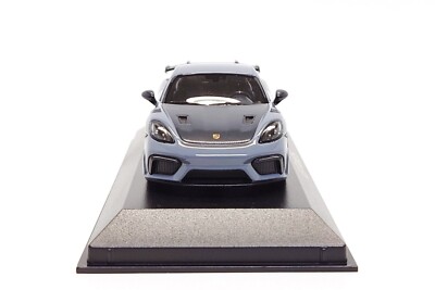 MINICHAMPS 1/43 Porsche Cayman GT4 – Édition German Toy Fair – Argenté