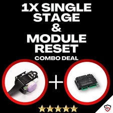 SEAT BELT REPAIR SERVICE SINGLE-STAGE + SRS MODULE RESET COMBO DEAL  ⭐⭐⭐⭐⭐