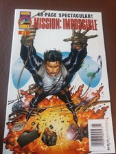marvel comics mission impossible 1 newstand 1996 7.5/8.0 error copy