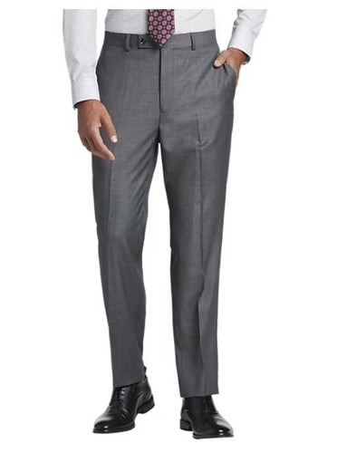Calvin Klein Men's X-Fit Slim Fit Suit Separates Dress Pants Gray Size 34x30 NWT - Picture 2 of 10