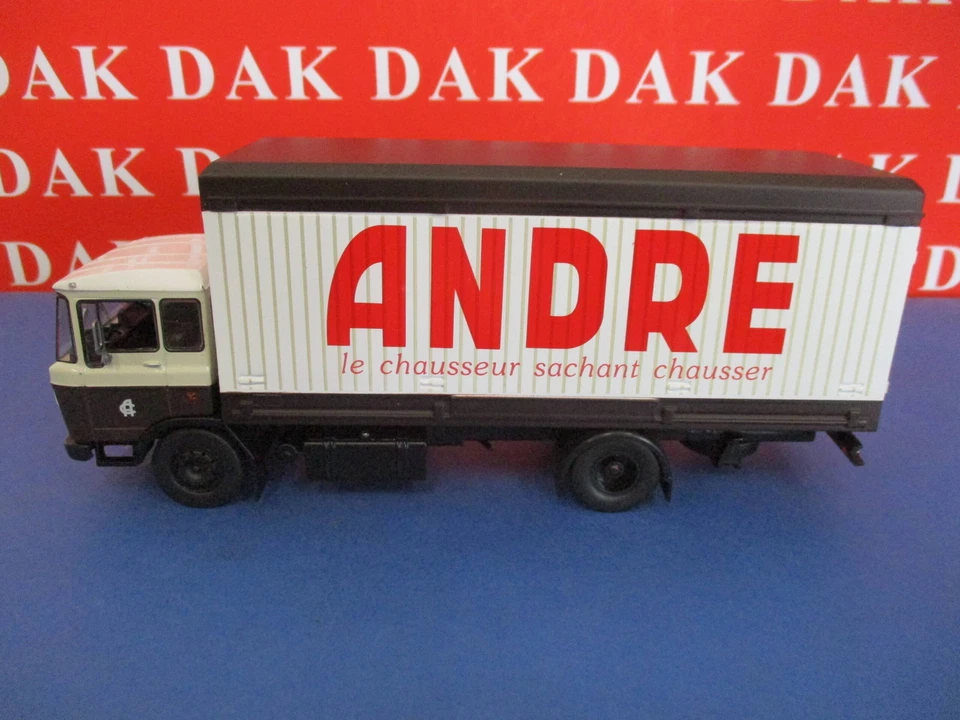 Die cast 1/43 Modellino Camion Truck DAF A 2600 Andre 1970 - Immagine 2 di 4