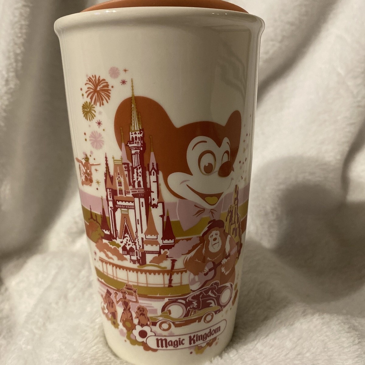 Walt Disney 50th Anniversary Magic Kingdom Starbucks Ceramic
