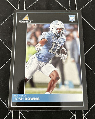 2023 Panini Chronicles Draft Picks - Pinnacle #22 Josh Downs (RC) Colts
