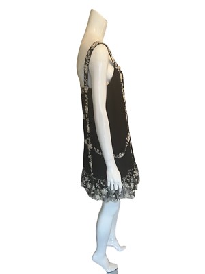 black dress xxs EVIE BLACK CRYSTAL LACE BODYCON DRESS | CULT MIA main image 0