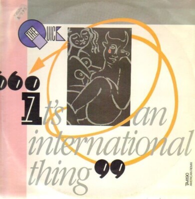 The Quick International Thing Vinyl Single 12inch Epic