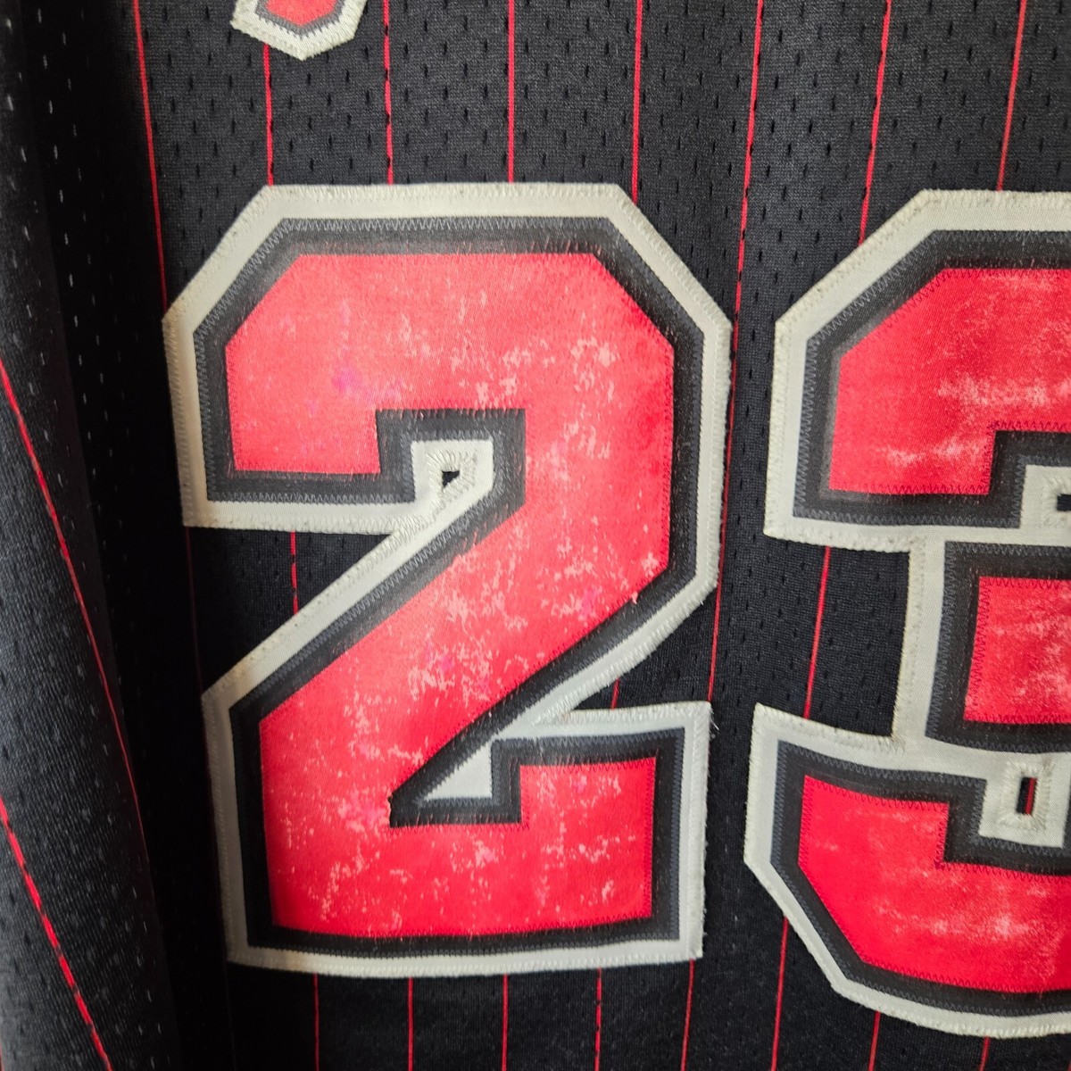 Nike Black Chicago Bulls Michael Jordan #23 NBA Men's Basketball