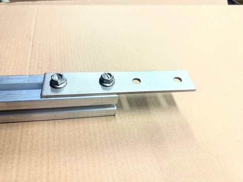 Alu Profilverbinder für 40x40mm 10mm NUT Solar PV Schienenverbinder Edelstahl A2 - Bild 5 von 5