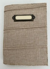 Handmade Upholstery Fabric Junk Journal/Unique/Craft/Journal/Scrapbook