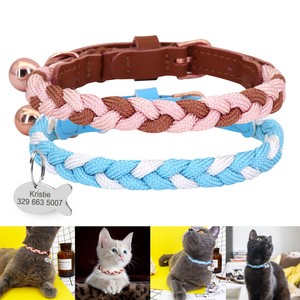 personalised cat collar tags