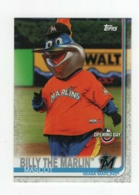 2019 TOPPS OPENING DAY MASCOT - BERNIE BREWER MILWAUKEE BREWERS #M
