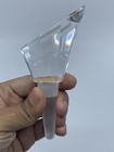 Oleg Cassini Crystal Monogram Letter L Bottle Stopper — photo 4