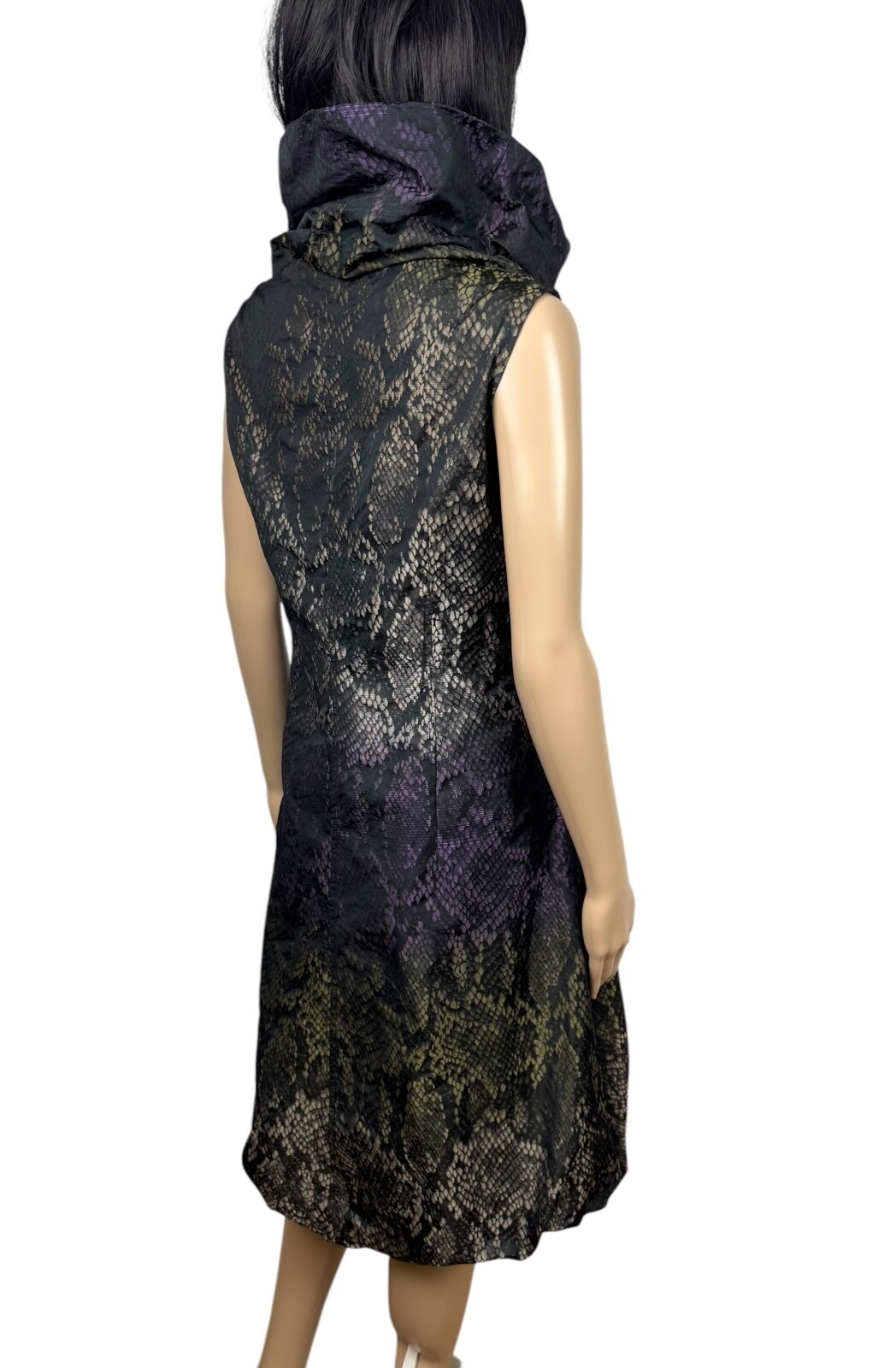 Bitte Kai Rand Python Printed Dress Mock Neck siz… - image 7