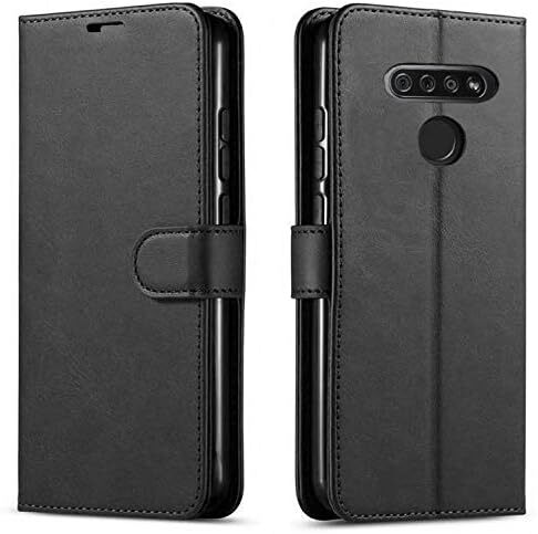 LG Stylo 6 Phone Case, with [Tempered Glass Screen Protector Included] PU Leathe