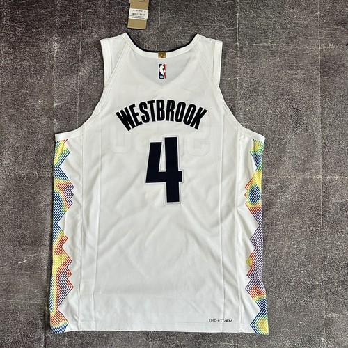 Neu mit Etikett Nike Denver Nuggets Russell Westbrook City Edition Authentic Herrentrikot XL - Bild 7 von 8