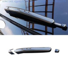 For Lincoln Nautilus MKX 2016-23 Carbon Fiber Tail Rear Window Wipers Cover Trim