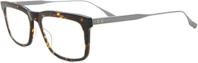 Authentic DITA Staklo DTX130-53-02 Dark Tortoise Gun Metal Demo Lens Glasses