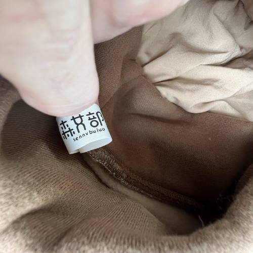 Sennvbuluo Teddybär Hoodie Damen Größe Medium Bauchtasche süß gebraucht, in einwandfreiem Zustand - Bild 13 von 14