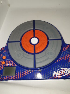 Offizielle Nerf N-Strike Elite blaue digitale Zielscheibe leuchtendes Spielzeug Schießen Übung