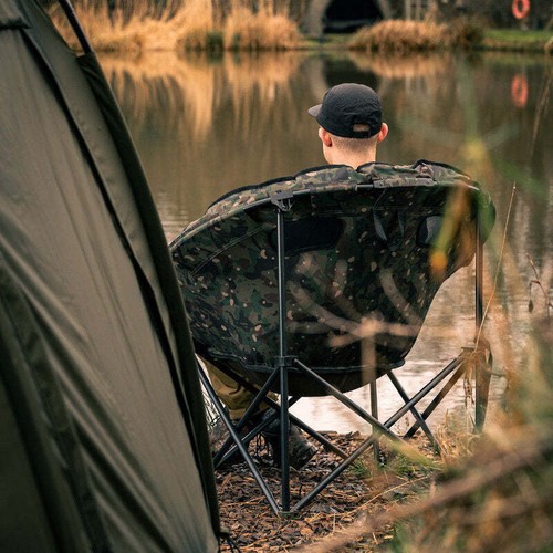 Trakker Levelite Camo Luna Chair NEW 217615 Carp Fishing Moon Chair - Picture 3 of 8