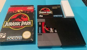 Nintendo NES Game: Jurassic Park MATTEL AUS  PAL-A CIB Rare 1993 METRO Games 