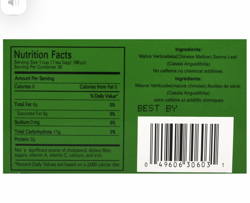 Uncle Lee`s Green Tea Dieters Drink Weight Loss Diet Tea 30 bags UK