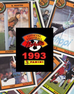 136 DAVID LE FRAPPER US VALENCIENNES CARTE PANINI UNFP FOOTBALL CARDS 1993 1994