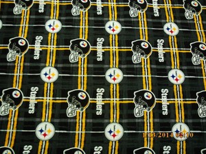 New NFL Officially Licensed Pittsburgh Steelers Flannel 