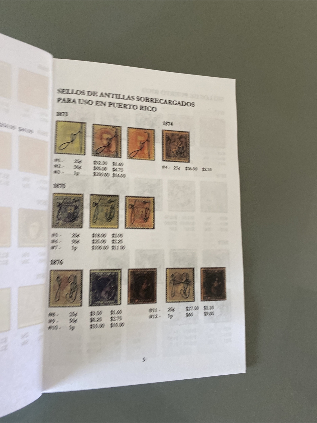 L@@K PUERTO RICO STAMPS CATALOGÓ 1855-2000 A COLOR