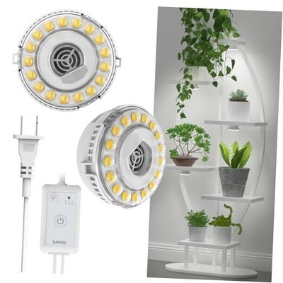  Puck Grow Light, LED Plant Light for Indoor Plants Puck Grow Light with Timer