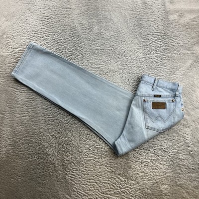 Vintage Wrangler Herren Jeans W33 L30 Blau 13MWZ Regular Straight Fit Denim Hose