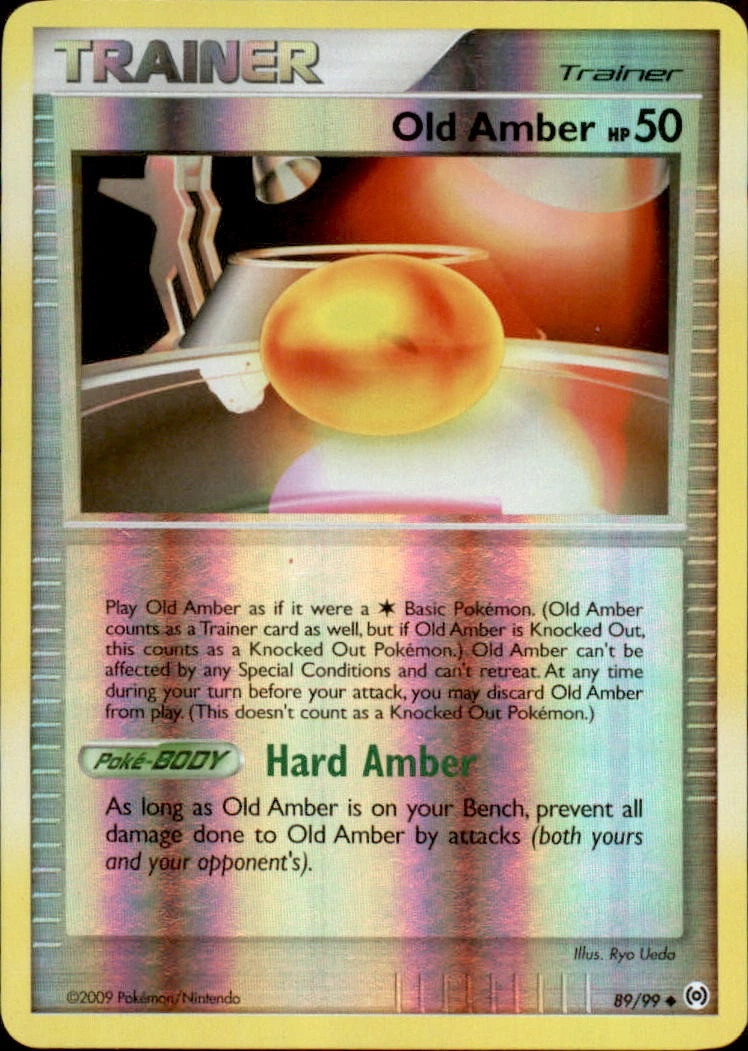 Old Amber 89/99 Arceus Uncommon LP Pokemon TCG