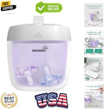 Pacifier Sanitizer Portable, UV Light Sanitizer on The Go for Baby, USB Charg...
