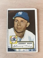1952 Topps #214 Johnny Hopp VG-VGEX