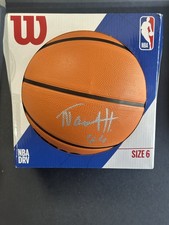 Nikola Topić Oklahoma City Thunder Signed Wilson NBA Basketball AUTO BAS LOA