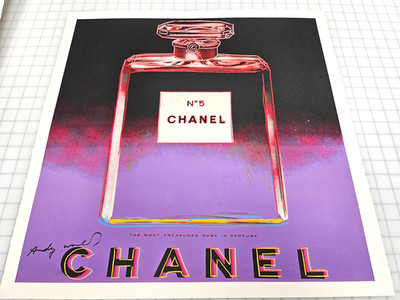 Andy Warhol Chanel Nº5 354 - 1985 Lt. Ed. print signed numbered