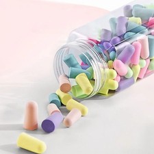 10PCS Noise Reduction Ear Plugs Soft Foam Sleep Travel Hearing Protection