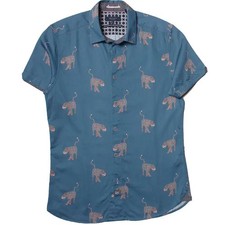 Ted Baker Leopard Shirt - Size 95, Vintage Condition