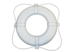 Taylor Made 24" PFD Life Ring Type IV Life Buoy, C. Guard Approved, Res or Comm