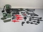 MIXED G.I. JOE VEHICLE PARTS LOT - Skystriker, Dragonfly, etc -- GIJOE