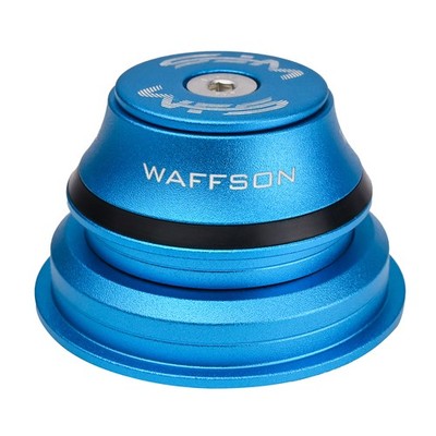 WFS HY875 1-1/8 -1-1/2 Semi-Integrated Threadless Headset 15.4mm Top Cone, Blue