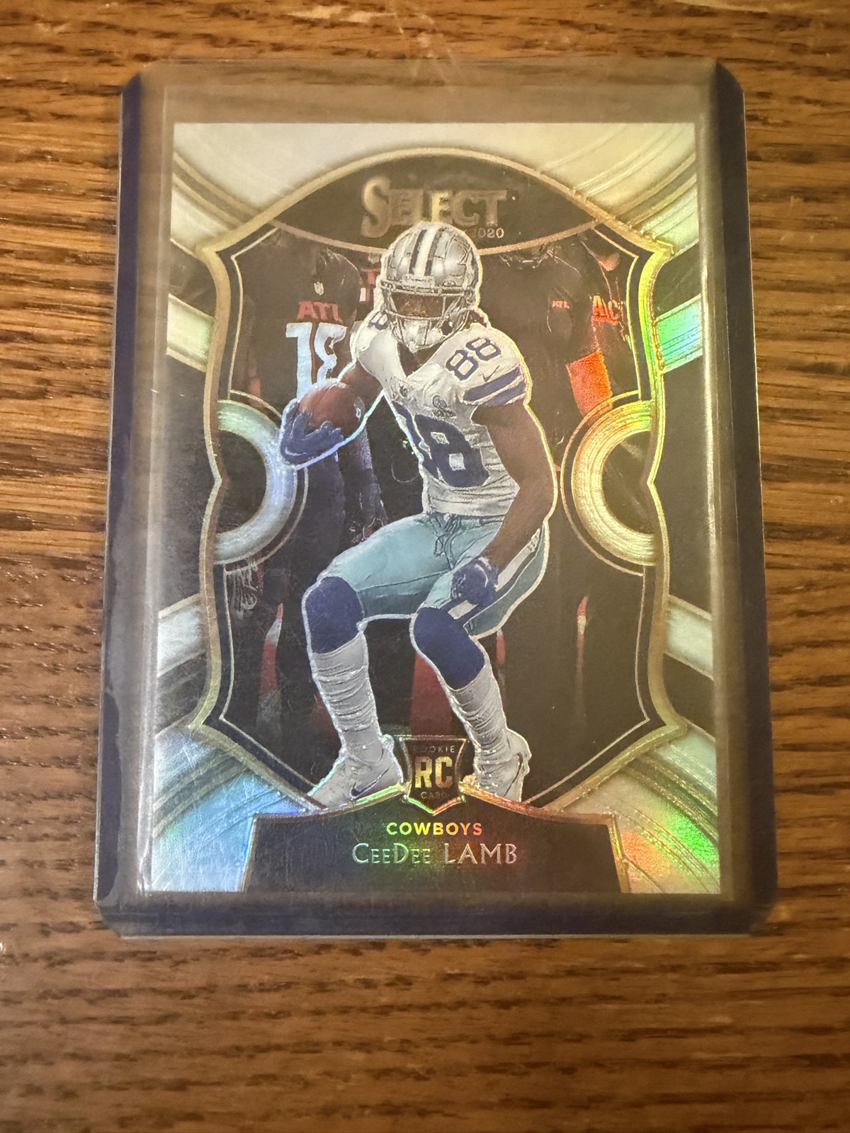2020 Select Concourse CeeDee Lamb #57 Silver Prizm Rookie Cowboys RC
