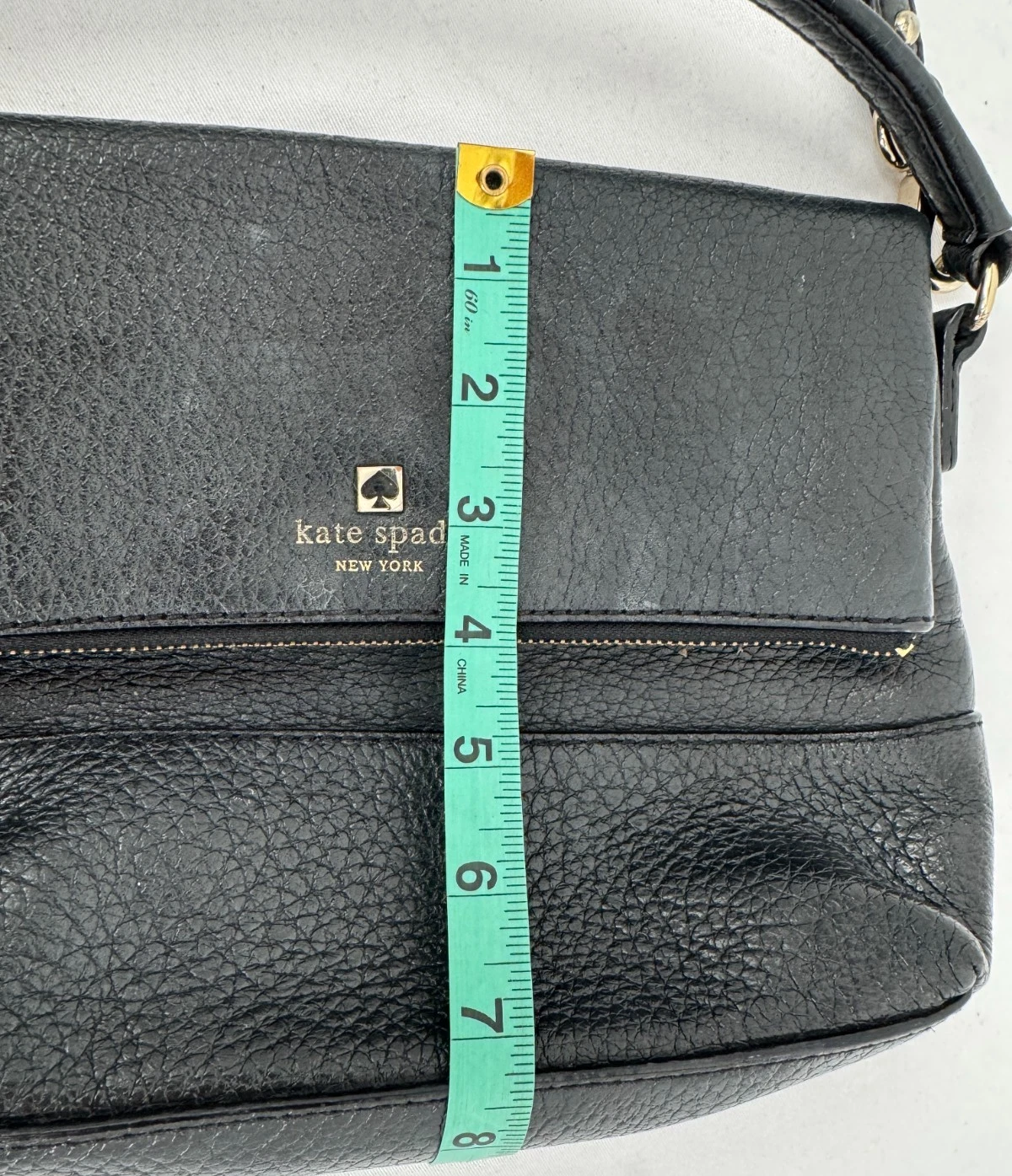 Borsa a 2 vie Kate Spade Southport Avenue in pelle nera Mini Maria