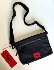 HUGO Herren Umhängetasche Crossbody Schwarz/...
