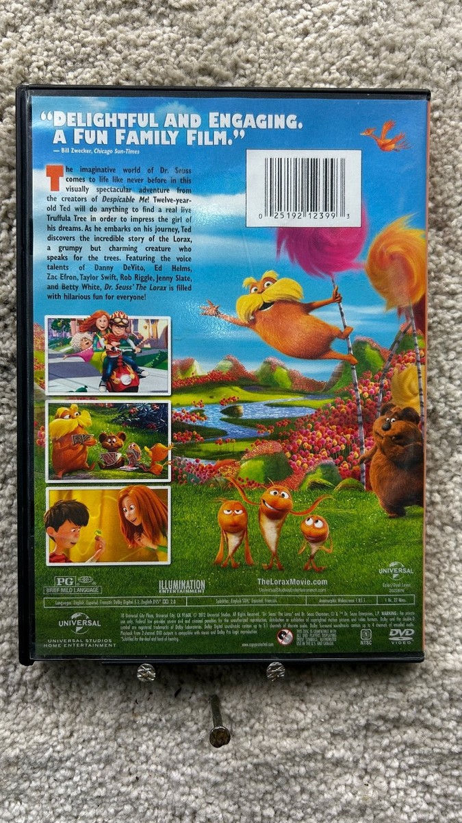 ｓｉｏｎ１０ｔｏｕｒ　 [DVD] Dr. Seuss' The Lorax DVD 2012 Rental Edition Zac Efron Taylor